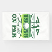 1953年おもしろいゴルファー70誕生日 横断幕 (横)