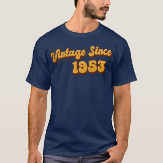 1953年からヴィンテージ 完璧な70年 70周年 Tシャツ