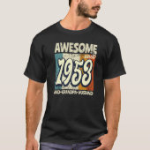 1953年から素晴らしパパグランドパ夫誕生日6 Tシャツ (正面)