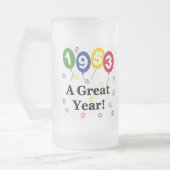 1953年すばらしい年の誕生日 フロストグラスビールジョッキ (左)