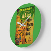 1953年のパルプ小説で一部の女性が待たない ラージ壁時計 (傾斜)