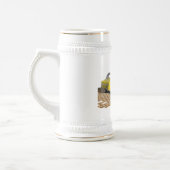 1953年のChevyステイン ビールジョッキ (左)