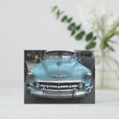 1953年のChevy Bel Air ポストカード (スタンド正面)