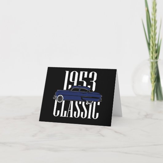 1953年クラシック車 シーズンカード (正面)