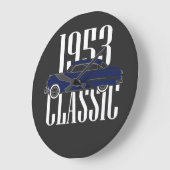 1953年クラシック車 ラージ壁時計 (傾斜)