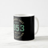 1953年伝説の生まれ お誕生日ギフト コーヒーマグカップ (正面右)