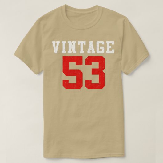 1953年生まれのヴィンテージ Tシャツ (デザイン正面)