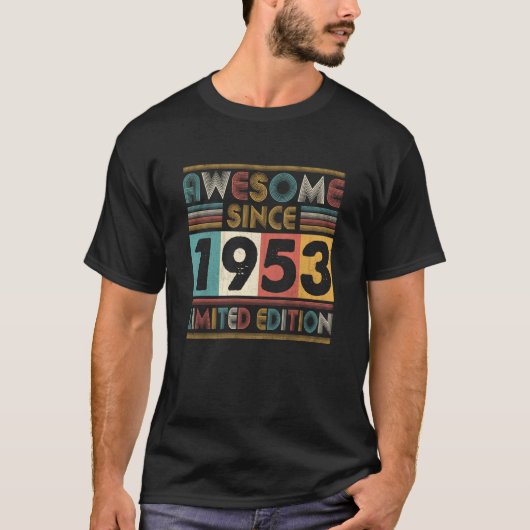 1953年素晴らし以来1953年70歳B Tシャツ (正面)