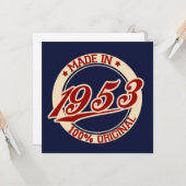 1953年製 カード (正面/裏面インサイチュ)