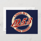 1953年製 ポストカード (正面/裏面)