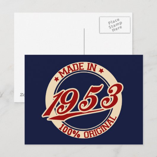1953年製 ポストカード (正面/裏面)