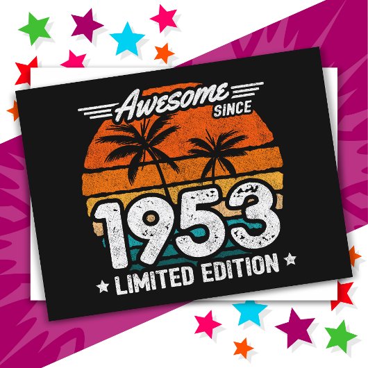 1953年限定復刻エディション・レトロ・アンビリーバブル 1953年から ポストカード