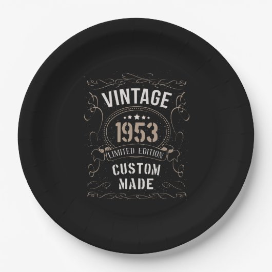 1953年限定特別製 ペーパープレート (正面)