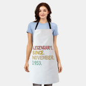 1953年11月以来の伝説 エプロン (着用した状態)