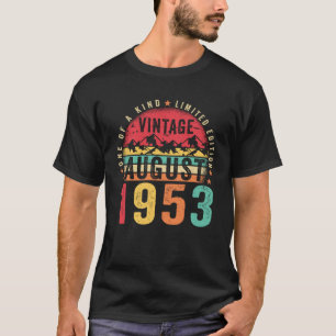 1953年70Ye以素晴らし来70日威厳があるヴィンテージ Tシャツ