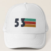 1953生まれ年のヴィンテージ キャップ (正面)