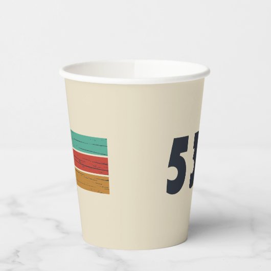 1953生まれ年のヴィンテージ 紙コップ (左)