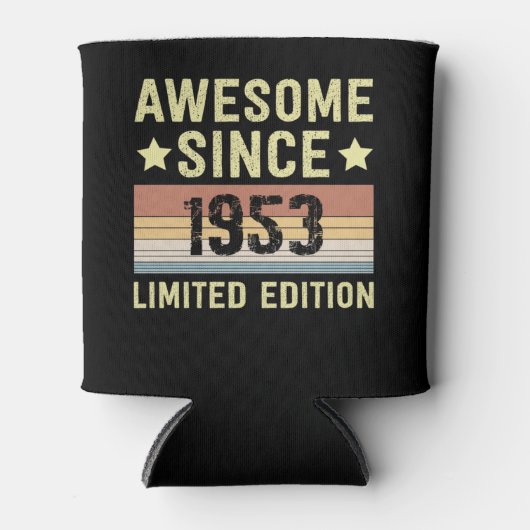 1953素晴らし年レトロ69歳誕生日以来 缶クーラー (正面)