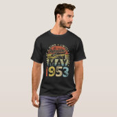 1953素晴らし年5月70日から Tシャツ (正面フル)