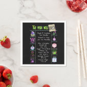 1953誕生日年トリビアナプキンス スタンダードカクテルナプキン (インサイチュ)