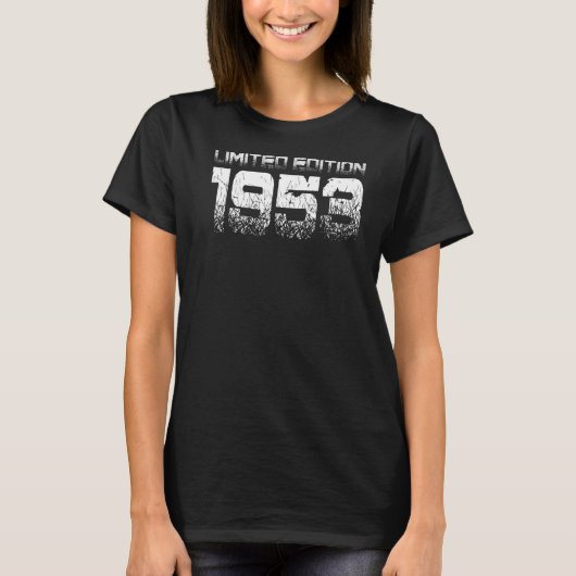 1953 69th誕生日女性男性3 tシャツ (正面)