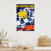 1953 Anti-Capitalist German Election Poster Labour ポスター (キッチン)