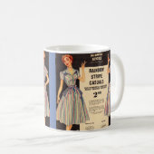 1953 Gimbels Subway Storeドレスアド コーヒーマグカップ (正面右)