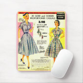 1953 Gimbels Subway Storeドレスセール マウスパッド (マウス)