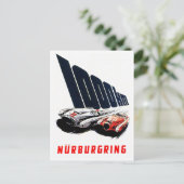 1953 Nurburgring 1000kmヴィンテージ・レース ポストカード (スタンド正面)