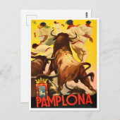 1954フェリアデパンポナヴィンテージ旅行 ポストカード (正面/裏面)