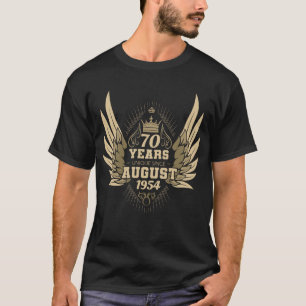 1954年から70ユニーク歳の威厳がある誕生日 Tシャツ