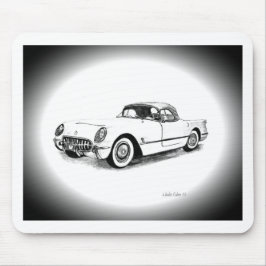 1954年のシボレー・コルベット マウスパッド