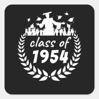1954年の卒業又は懇親会デザイン スクエアシール