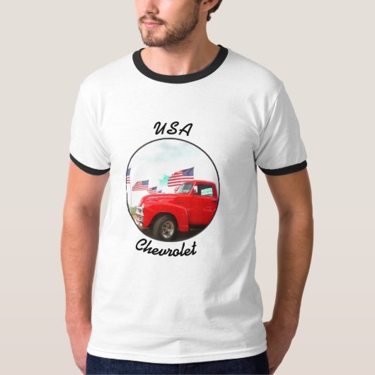 1954年のChevyの積み込み Tシャツ (正面)