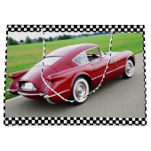 1954年コルベットCorvairコンセプト車モータースポーツ愛好家 ラージペーパーバッグ (正面)