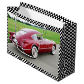 1954年コルベットCorvairコンセプト車モータースポーツ愛好家 ラージペーパーバッグ (正面アングル)