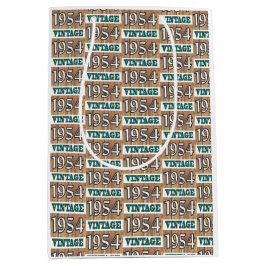 1954年生まれ中抱き枕 ミディアムペーパーバッグ