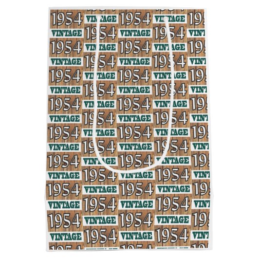 1954年生まれ中抱き枕 ミディアムペーパーバッグ (裏面)