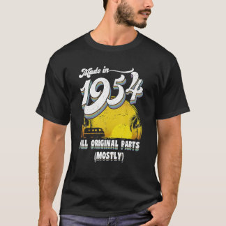 1954年製すべてのオリジナルパーツ70誕生日ギフト Tシャツ