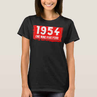 1954年誕生女子男性へB素晴らし年 Tシャツ