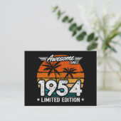 1954年限定 レトロ Awesome 1954年からずっと ポストカード (スタンド正面)