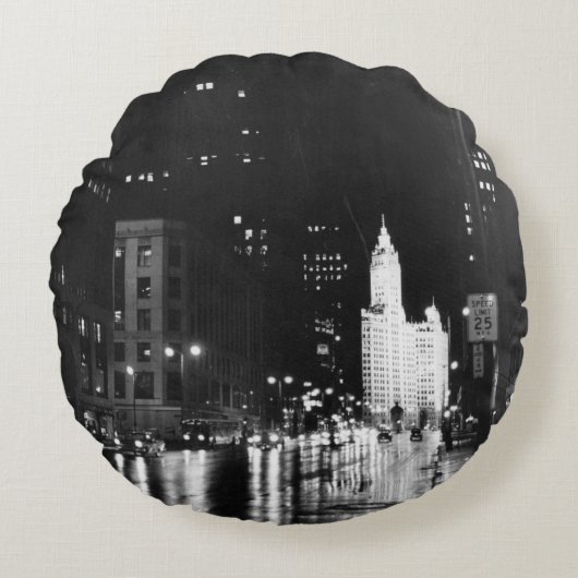 1954年頃:  眺めのミシガン州の道 ラウンドクッション (正面)