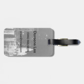 1954年頃:  眺めのミシガン州の道 ラゲッジタグ (裏面横)