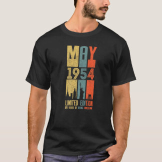 1954年5月69誕生日69歳1954年誕生日Vin Tシャツ