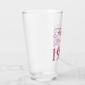 1954年70誕生日以来の素晴らしい タンブラーグラス (右)