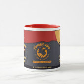 "1954年"の/"の大きい放送眠い空の"マグ マグカップ (中央)