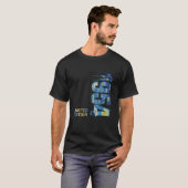 1954年 誕生日 ヴィンセント・ファン・ゴッホ 星空 Tシャツ (正面フル)