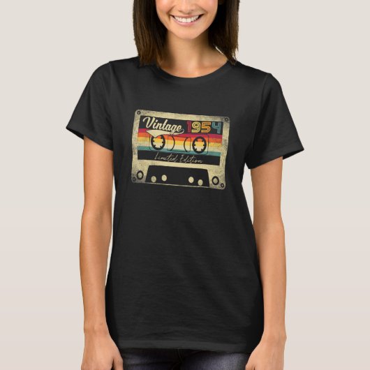 1954最高の年68誕生日ヴィンテージ Tシャツ (正面)