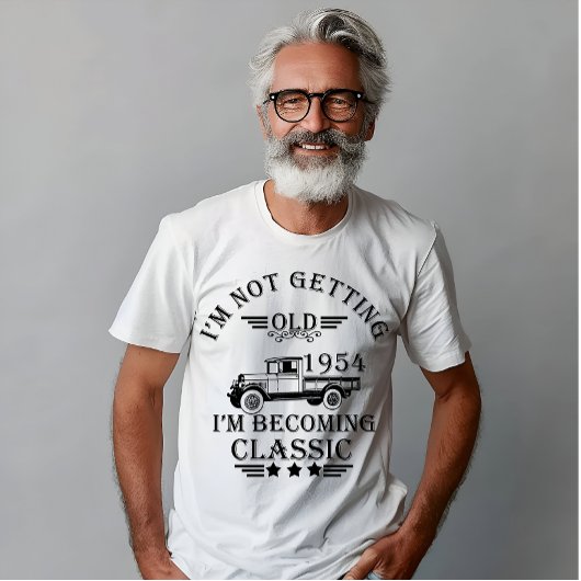 1954生まれ年のヴィンテージ70歳の誕生日はギフトを祝う Tシャツ