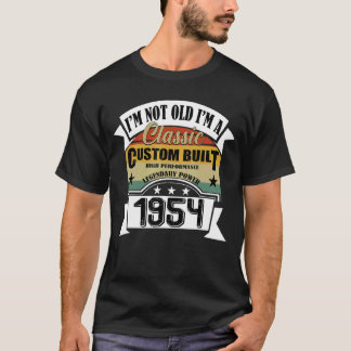 1954生まれ年の誕生日のヴィンテージI'M Clas Tシャツ